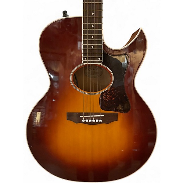 Used Guild F45 2 Color Sunburst Acoustic Electric Guitar