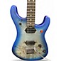 Used EVH 5150 Series Deluxe Ocean Blue Burst Solid Body Electric Guitar