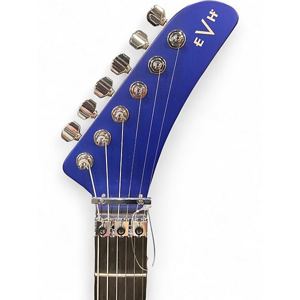 Used EVH 5150 Series Deluxe Ocean Blue Burst Solid Body Electric Guitar