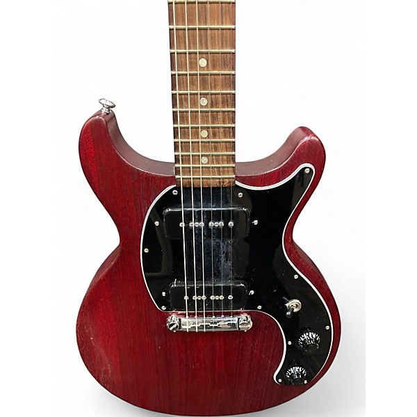 Used Gibson Les Paul Junior Tribute DC Cherry Solid Body Electric Guitar