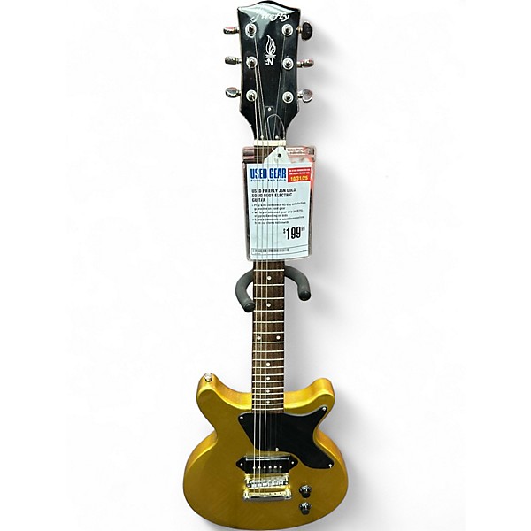 Used Firefly JSN Gold Solid Body Electric Guitar