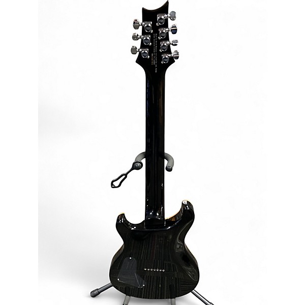 Used 2014 PRS SE CUSTOM 24 7 STRING Green Burst Solid Body Electric Guitar