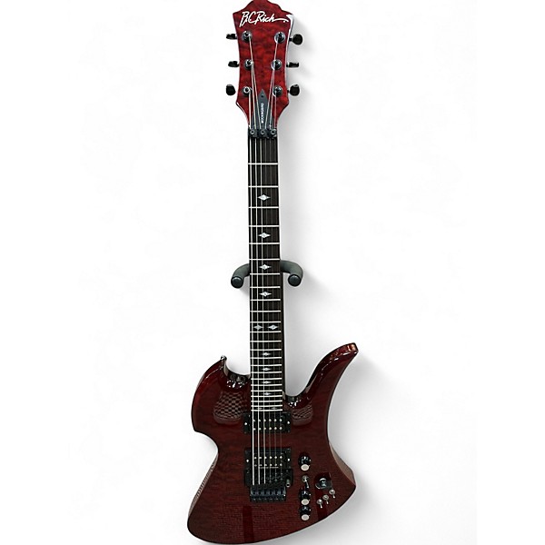 Used B.C. Rich Mockingbird ST Crimson Red Solid Body Electric Guitar