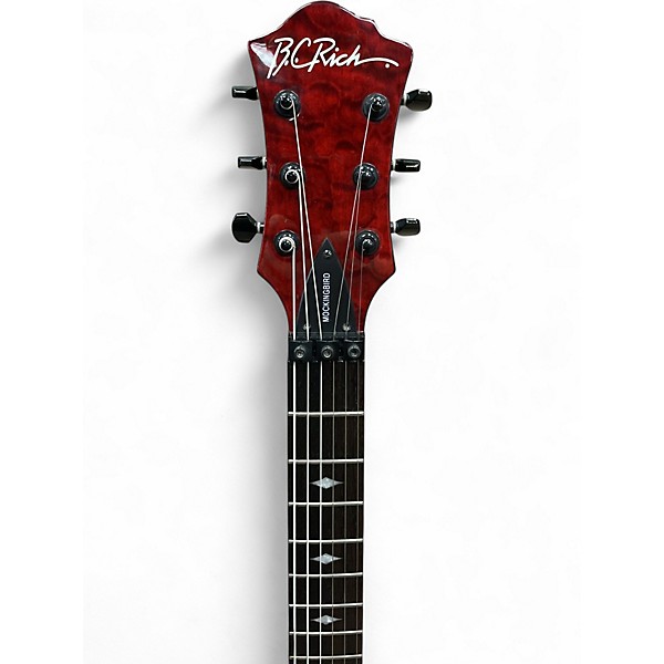 Used B.C. Rich Mockingbird ST Crimson Red Solid Body Electric Guitar