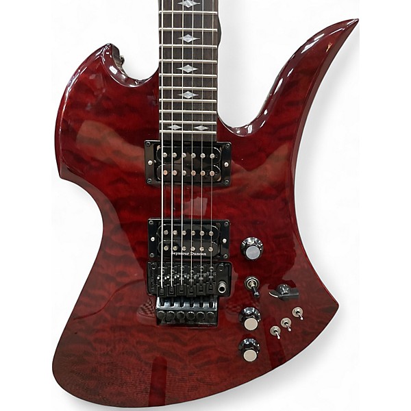 Used B.C. Rich Mockingbird ST Crimson Red Solid Body Electric Guitar