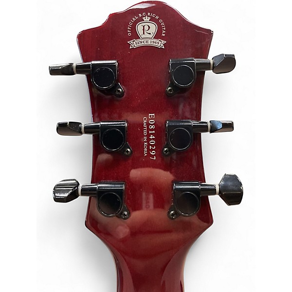 Used B.C. Rich Mockingbird ST Crimson Red Solid Body Electric Guitar
