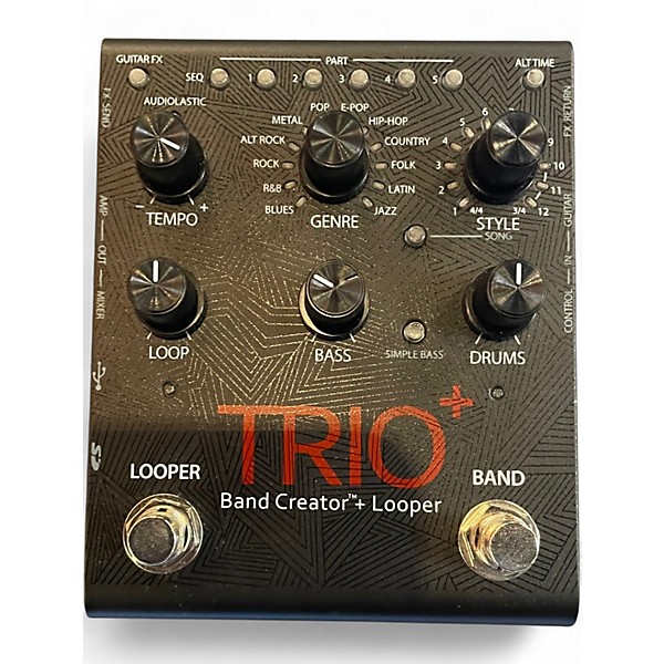 Used DigiTech Trio+ Band Creator Plus Looper Pedal