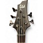 Used ESP LTD B205SM 5 String Gray Electric Bass Guitar
