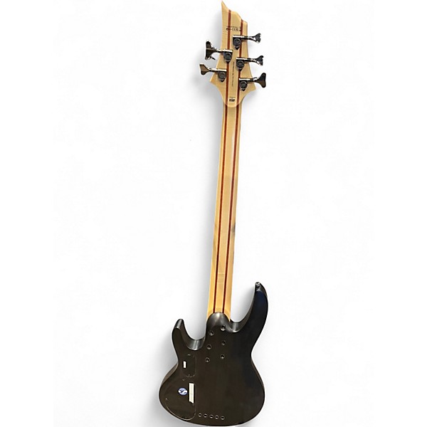 Used ESP LTD B205SM 5 String Gray Electric Bass Guitar