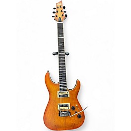 Used Schecter Guitar Research C1 EXOTIC Vintage Sunburst Solid Body Electric Guitar