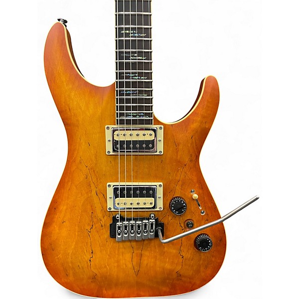 Used Schecter Guitar Research C1 EXOTIC Vintage Sunburst Solid Body Electric Guitar