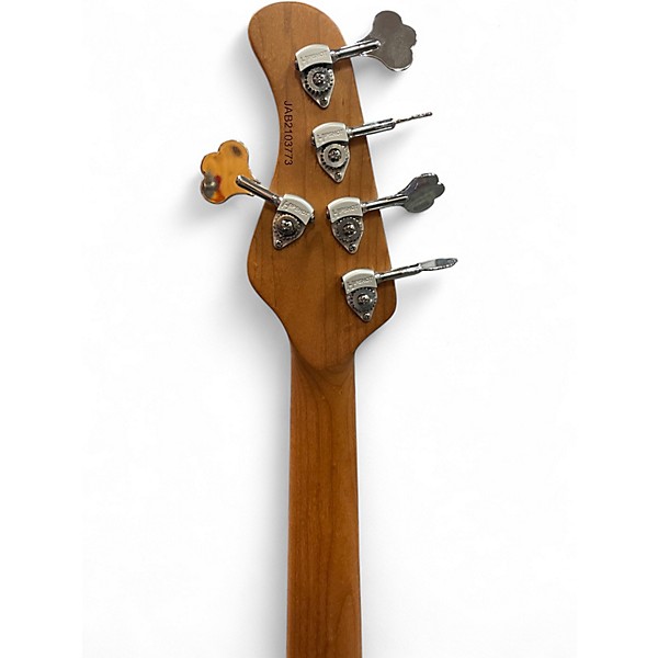 Used 2021 Mayones Jabba Custom 5 Natural Electric Bass Guitar