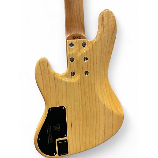 Used 2021 Mayones Jabba Custom 5 Natural Electric Bass Guitar