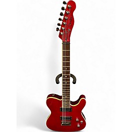 Used Fender Special Edition Custom Telecaster FMT HH Trans Crimson Red Solid Body Electric Guitar
