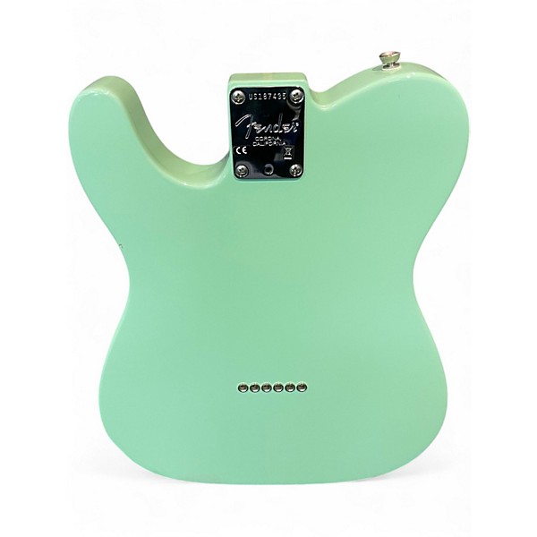 Used 2018 Fender American Professional Telecaster Rosewood Neck Surf Greenus Solid Body Electric Guitar