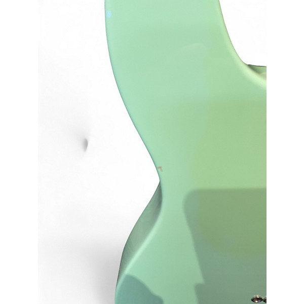 Used 2018 Fender American Professional Telecaster Rosewood Neck Surf Greenus Solid Body Electric Guitar