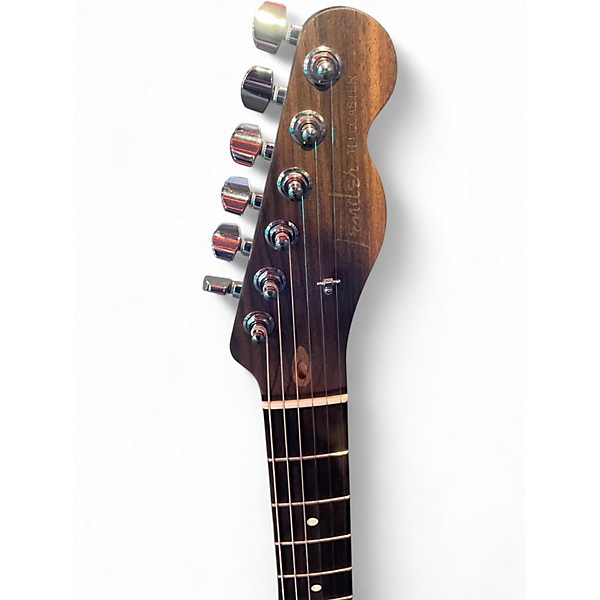 Used 2018 Fender American Professional Telecaster Rosewood Neck Surf Greenus Solid Body Electric Guitar