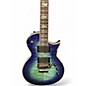 Used ESP LTD EC1000 FR Trans Blue Solid Body Electric Guitar thumbnail