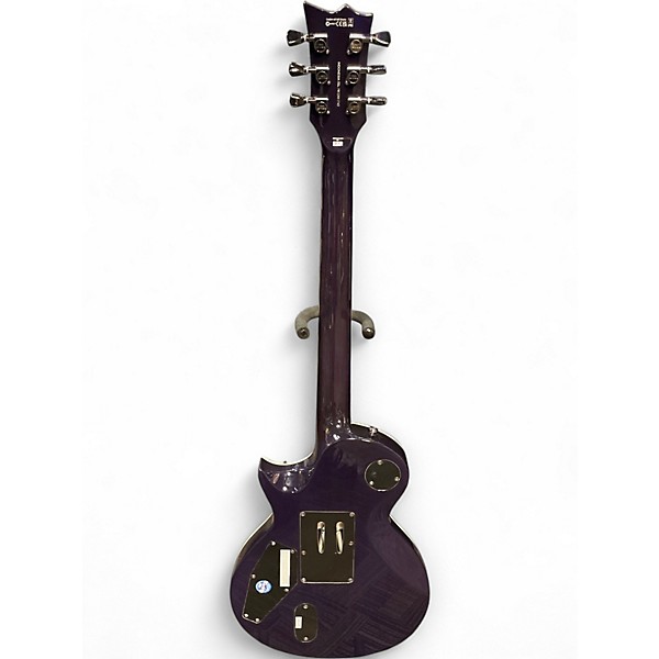 Used ESP LTD EC1000 FR Trans Blue Solid Body Electric Guitar