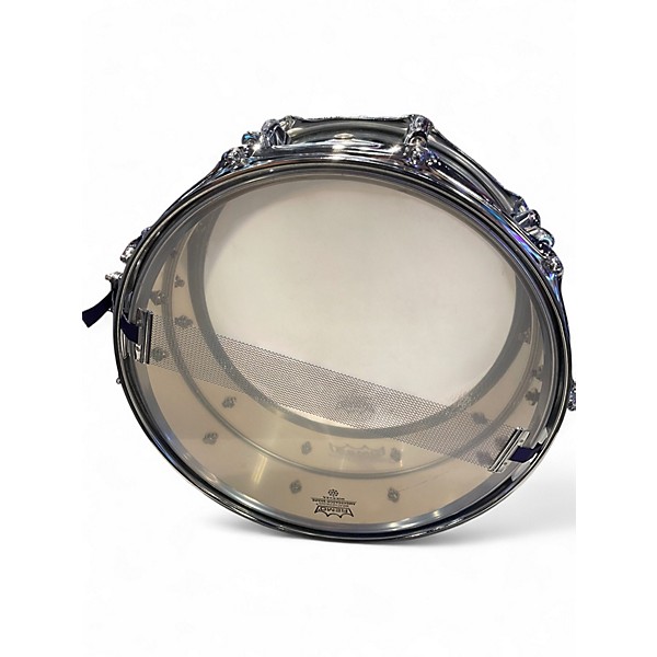 Used Yamaha 14in Recording Custom Stainless Steel Drum