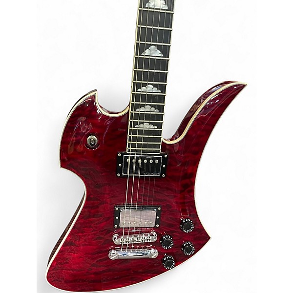 Used B.C. Rich Mockingbird Special X Wine Red Solid Body Electric Guitar