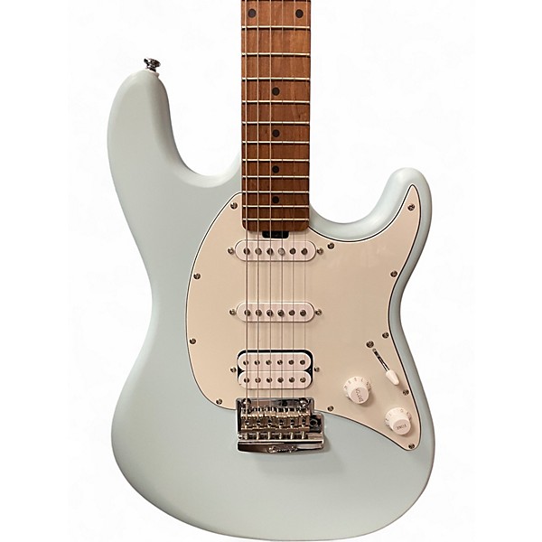 Used Sterling by Music Man Cutlass CT50 HSS blue satin Solid Body Electric Guitar