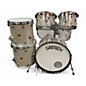 Used Gretsch Drums 5 Piece USA Custom Silver Glass Drum Kit thumbnail