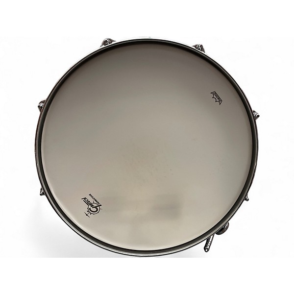 Used Gretsch Drums 5.5X14 USA Custom Silver Glass Drum