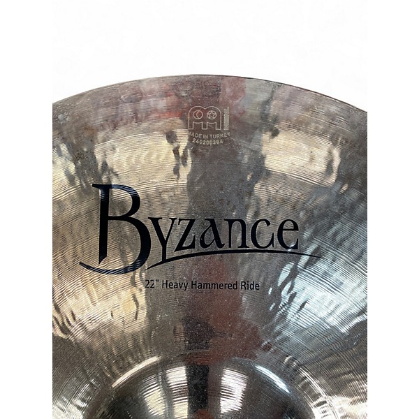 Used MEINL 22in Byzance Heavy Hammered Cymbal