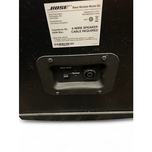 Used Bose B2 Bass Module Unpowered Subwoofer