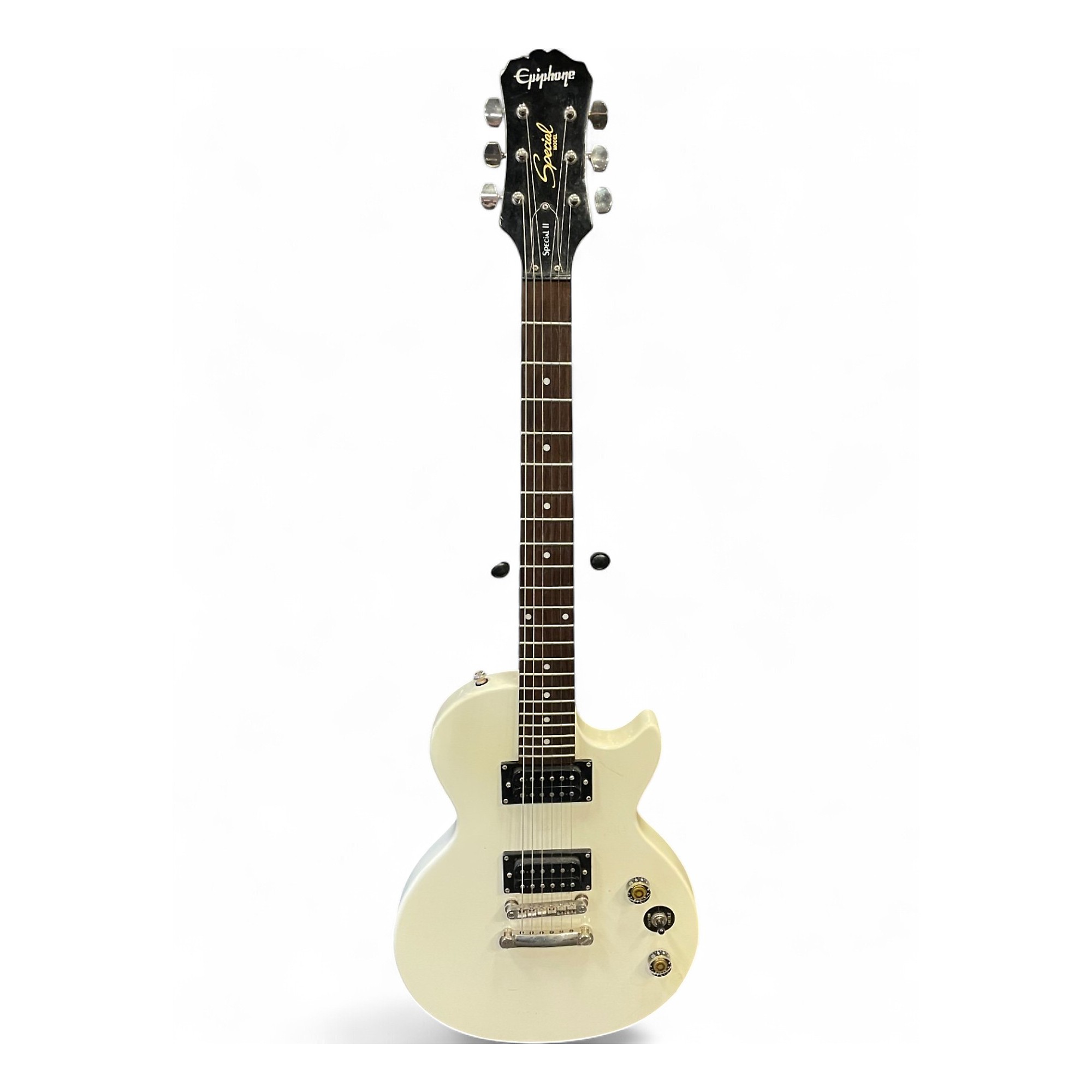 Used Epiphone Les Paul Special II Alpine White Solid Body Electric