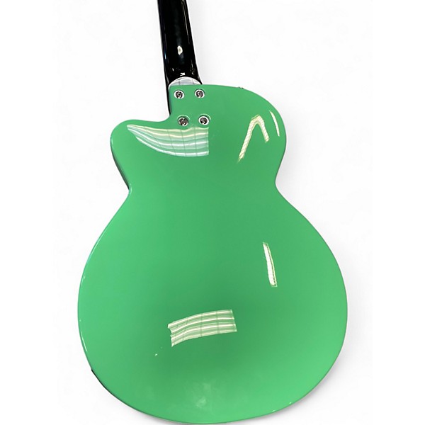 Used Eastwood Wandre Soloist Standard Turquoise Hollow Body Electric Guitar