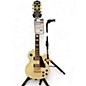 Used Epiphone Les Paul Custom Pro Antique Ivory Solid Body Electric Guitar thumbnail