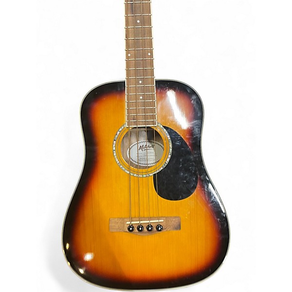 Used Mitchell EZBSB 2 Color Sunburst Acoustic Bass Guitar