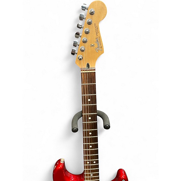 Used Fender Standard Stratocaster Metallic Red Solid Body Electric Guitar