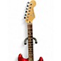 Used Fender Standard Stratocaster Metallic Red Solid Body Electric Guitar