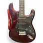 Used Fender Deluxe Player II Stratocaster Roasted Maple Oxblood Solid Body Electric Guitar
