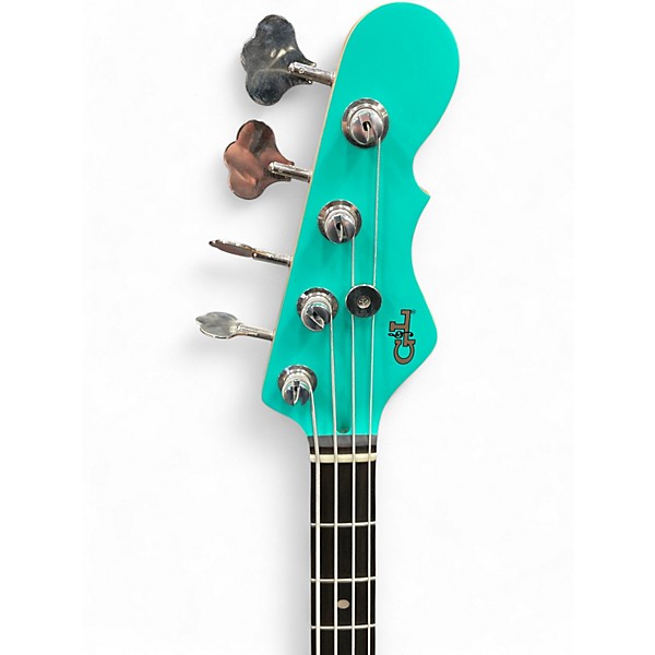 Used 2024 G&L Kiloton Belair Green Satin Electric Bass Guitar