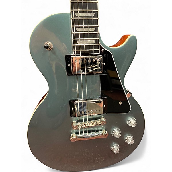 Used Epiphone LES PAUL MODERN Faded Pelham Blue Solid Body Electric Guitar