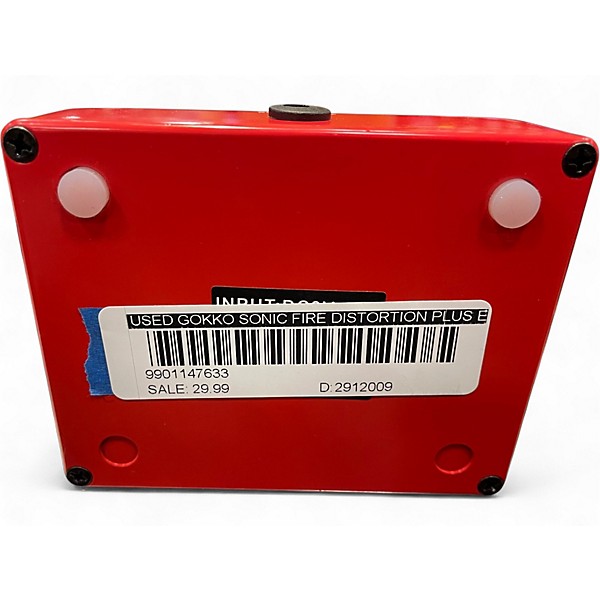 Used Gokko SONIC FIRE DISTORTION PLUS Effect Pedal