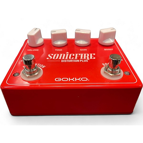 Used Gokko SONIC FIRE DISTORTION PLUS Effect Pedal