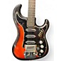 Vintage 1960s Burns Of London Jazz Split Sound sunburst Solid Body Electric Guitar
