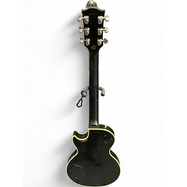 Used Gibson 1968 Les Paul Custom Reissue Black Solid Body Electric Guitar