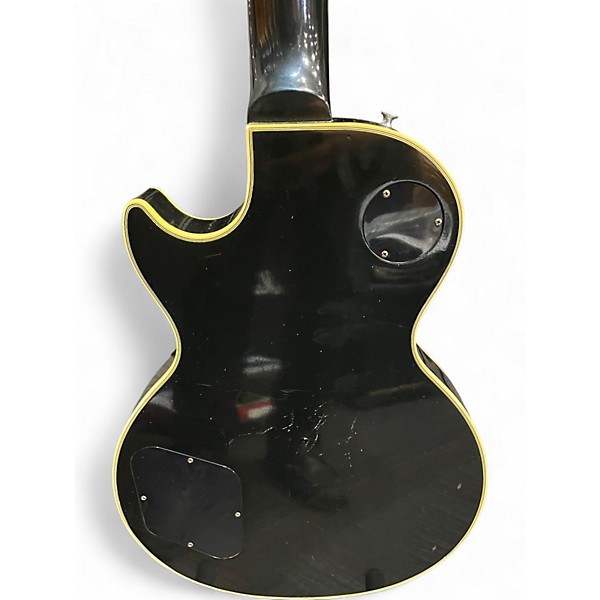 Used Gibson 1968 Les Paul Custom Reissue Black Solid Body Electric Guitar