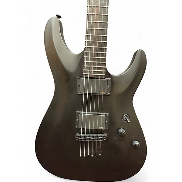 Used 2021 Schecter Guitar Research C1 Platinum Black Solid Body Electric Guitar