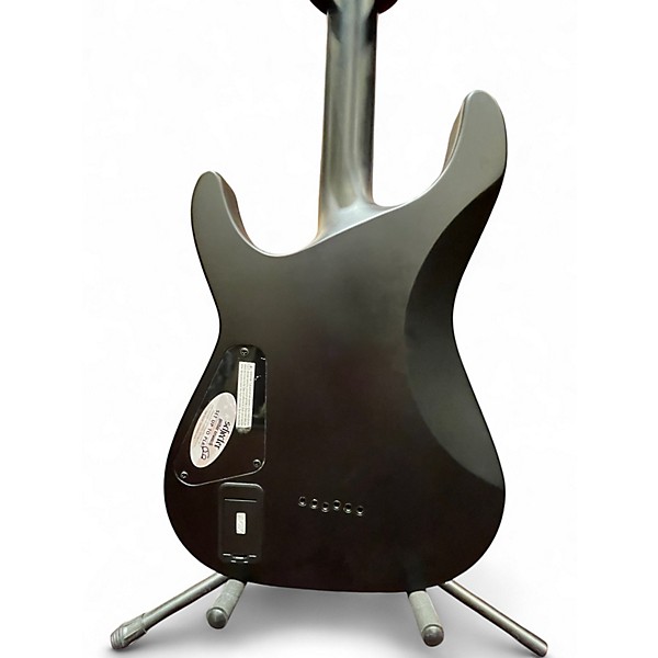 Used 2021 Schecter Guitar Research C1 Platinum Black Solid Body Electric Guitar