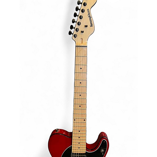 Used Kononykheen Breed Twenty Five Seven String Transparent Red Solid Body Electric Guitar