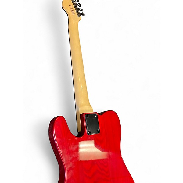 Used Kononykheen Breed Twenty Five Seven String Transparent Red Solid Body Electric Guitar