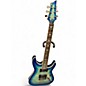 Used 2020s Schecter Guitar Research Omen Extreme 6 Ocean Blue Burst Solid Body Electric Guitar