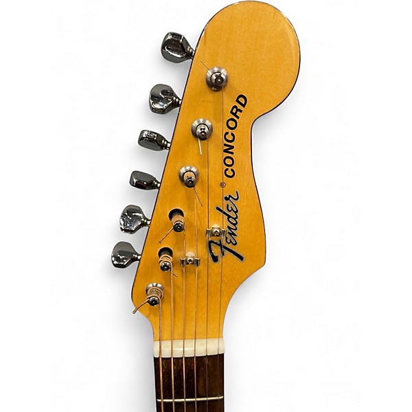 Used Fender CONCORD Vintage Natural Acoustic Guitar